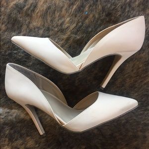 Dream Paris cream heels size 9 worn once @ wedding